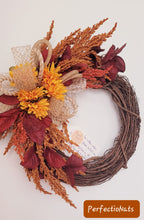 Load image into Gallery viewer, 14" Fall Floral Wreath - 2023