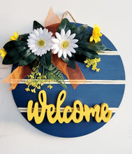 Load image into Gallery viewer, Wooden Welcome Sign