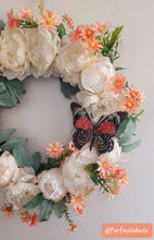 Load image into Gallery viewer, Peony Summer Wreath