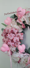 Load image into Gallery viewer, Pink Valentine Bloom Wreath 💕
