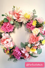 Load image into Gallery viewer, Spring / Easter Floral Wreath
